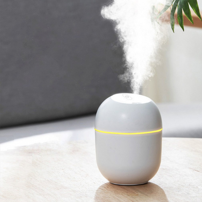 Mini humidificateur USB 200 ml portable – Diffuseur d’air silencieux pour maison, bureau et chambre
