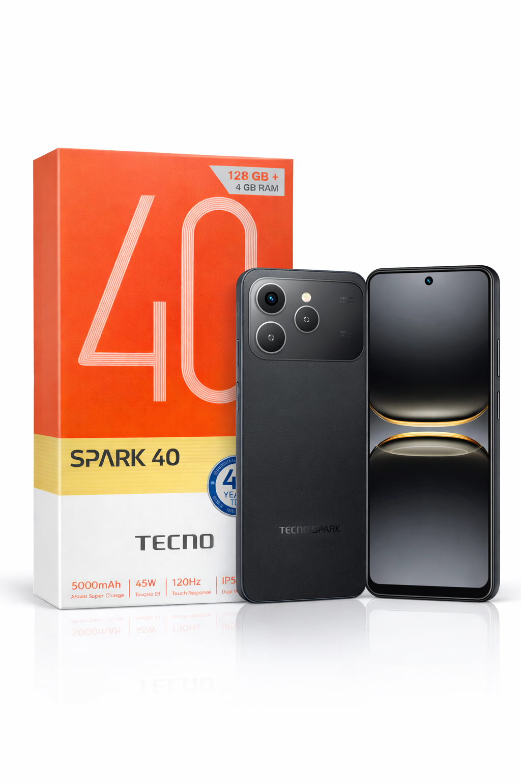TECNO SPARK 40 – Rapidité et Grande Autonomie