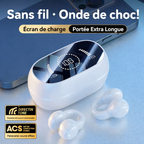 M47 – Écouteurs Sans Fil 9D HiFi avec Écran Digital LED