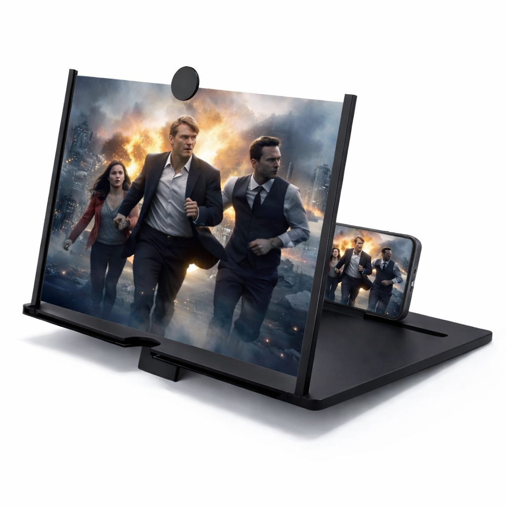 Amplificateur d’écran pour smartphone – Mini cinéma portable