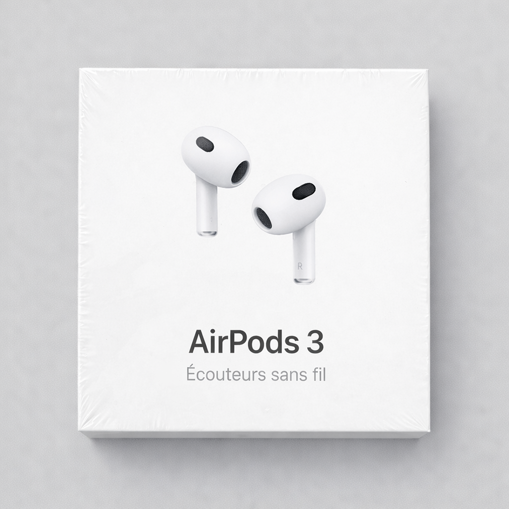 AirPods 3 – Expérience Audio Immersive