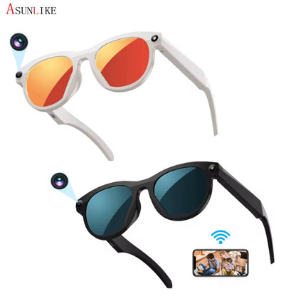 Lunettes Connectées HD – Filmez & Partagez en Direct