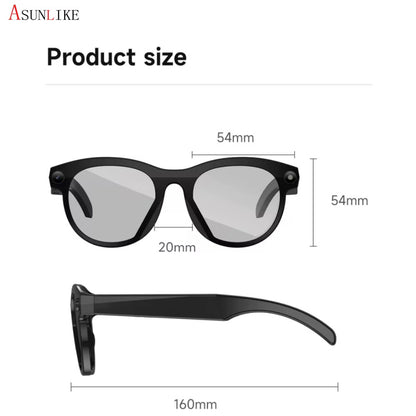 Lunettes Connectées HD – Filmez & Partagez en Direct