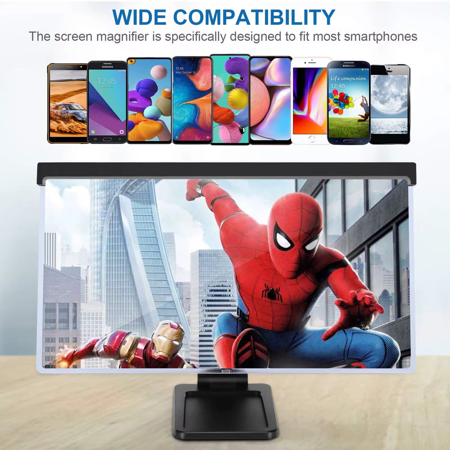 Mini Cinéma Portable – Amplificateur avec Support Stable