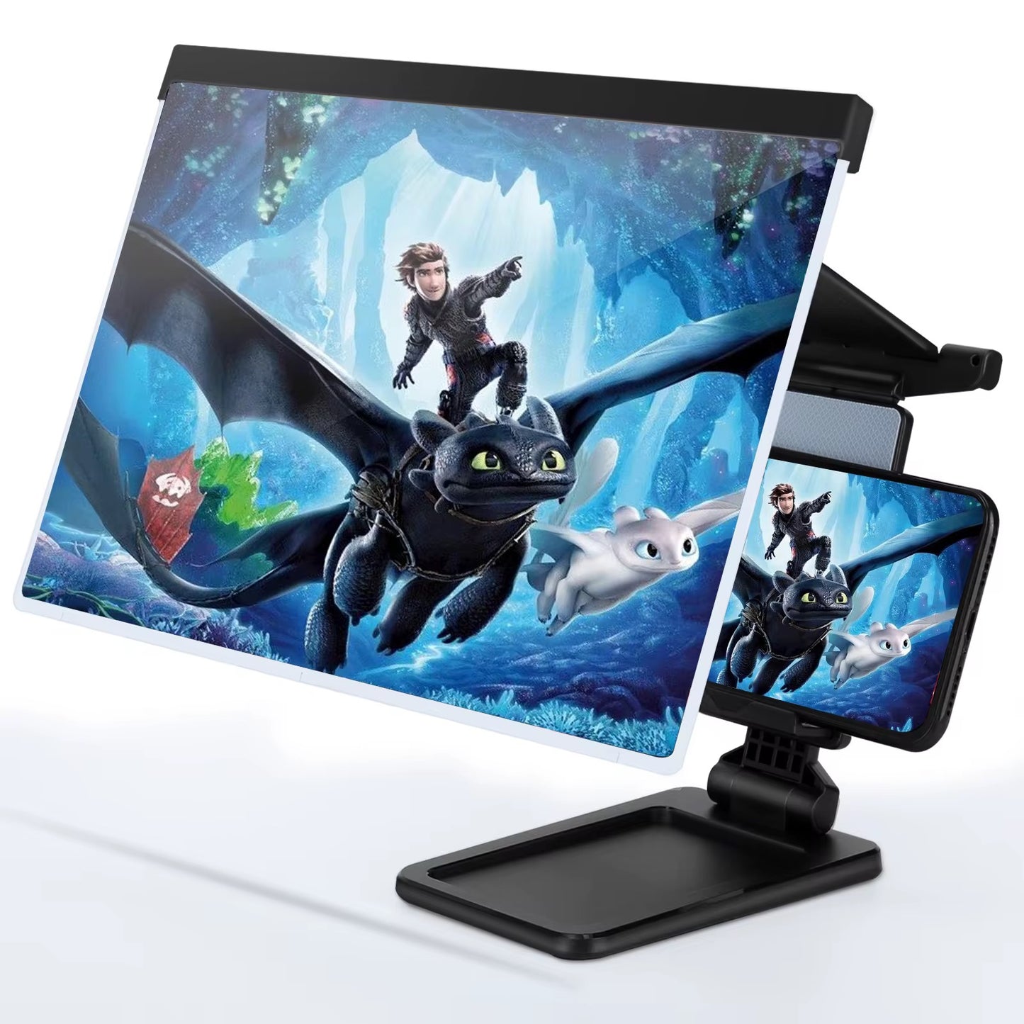 Mini Cinéma Portable – Amplificateur avec Support Stable
