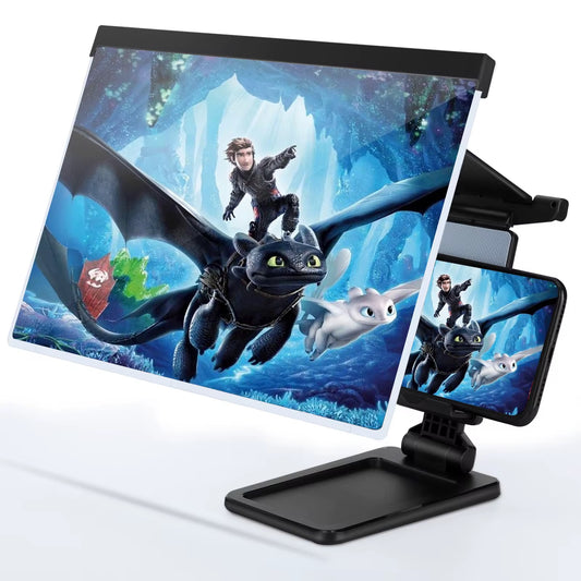 Mini Cinéma Portable – Amplificateur avec Support Stable