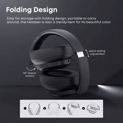 Casque Bluetooth LANGSDOM – Son Puissant & Confort Premium