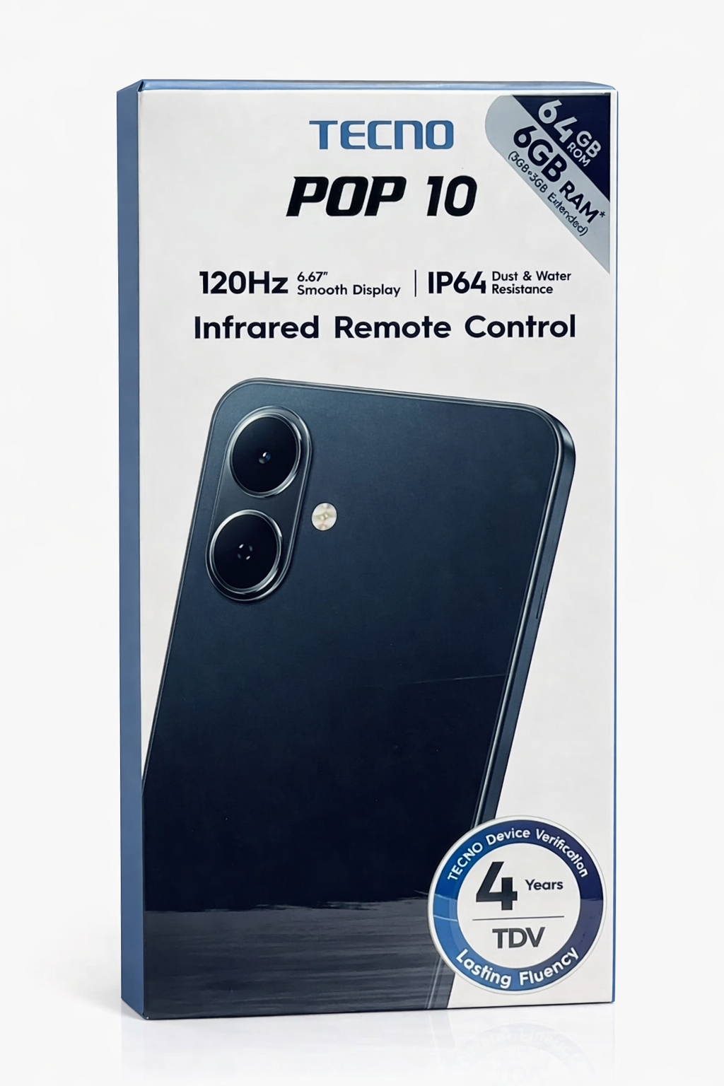 TECNO POP 10 – Fluide, Résistant et Ultra Moderne