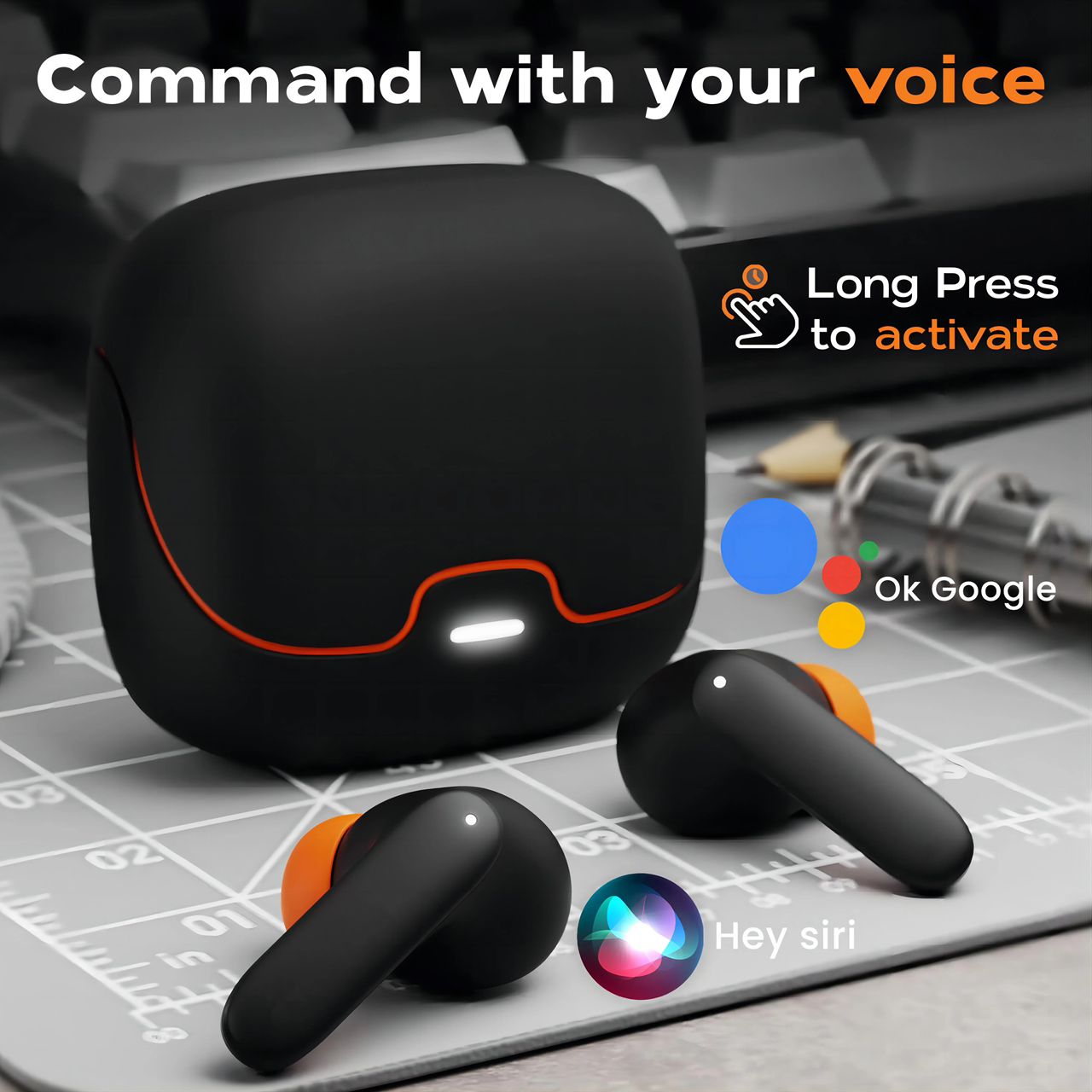 AirPods S36 Haute Qualité – Son HD & Commande Vocale