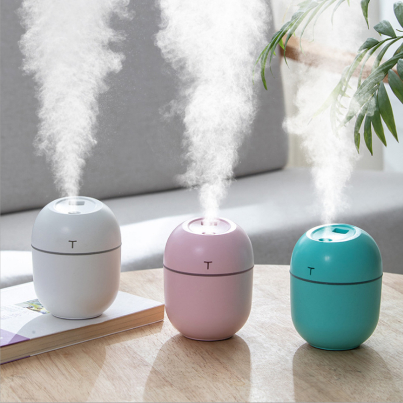 Mini humidificateur USB 200 ml portable – Diffuseur d’air silencieux pour maison, bureau et chambre